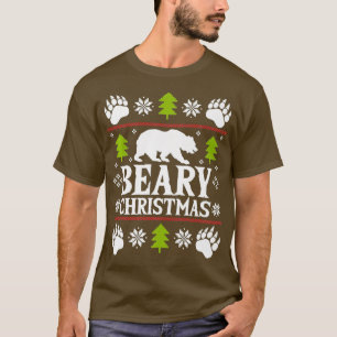 Camiseta Tenha Um Natal De Beary - Feriados De Urso De Gay