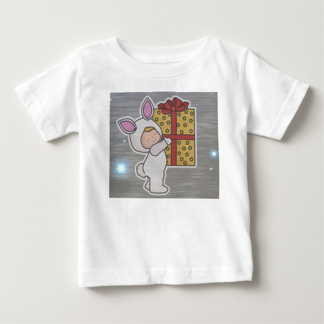 Camiseta Tenha um Natal de Coelhozinho (Frente)