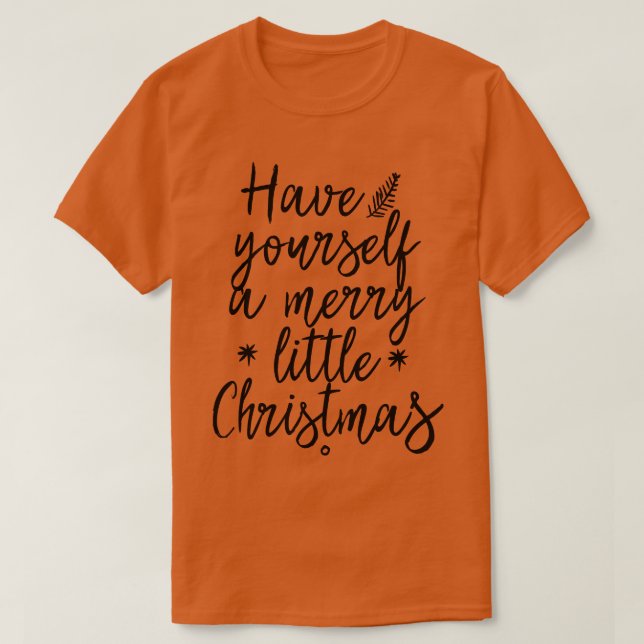 Camiseta Tenha Um Natal Feliz (Frente do Design)