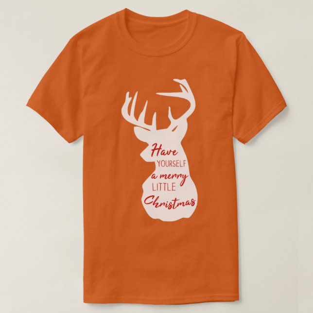 Camiseta Tenha Um Natal Feliz (Frente do Design)