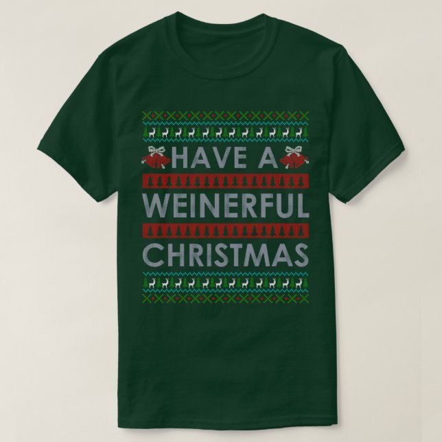 Camiseta Tenha um natal fraco (Frente do Design)