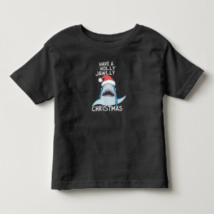 Camiseta Tenha Um Natal Holly Jawly Sarcástico Filme Jaws