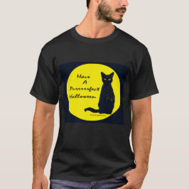 Camiseta Tenha um Purrfect Halloween!