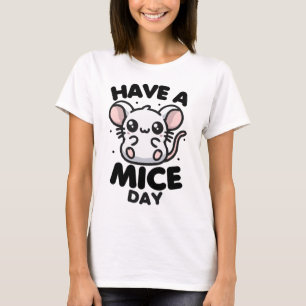 Camiseta Tenha Um Rato Engraçado.