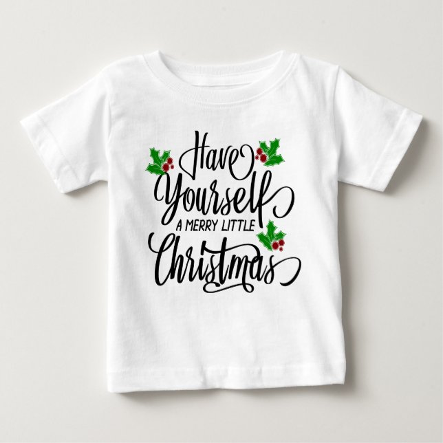 Camiseta Tenha uma Feliz de Natal (Frente)