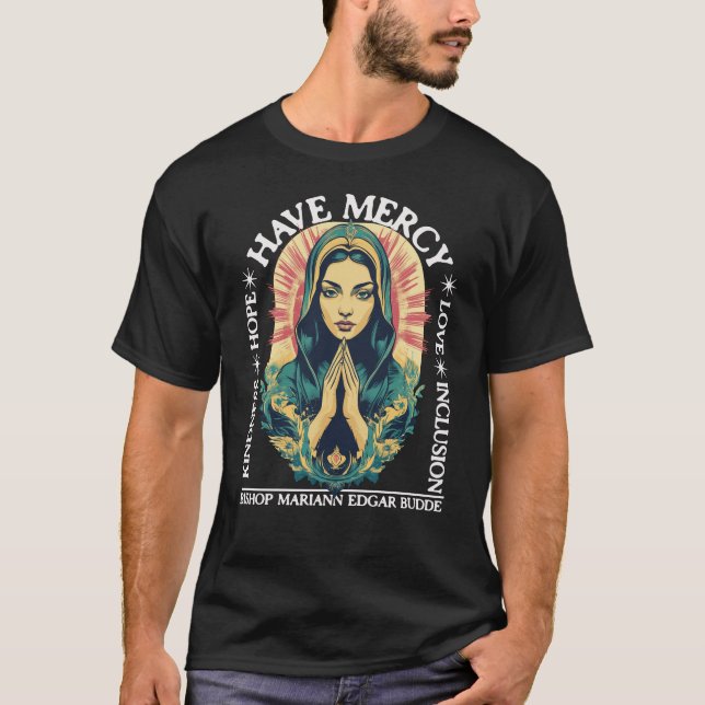 Camiseta Tenham Compaixão, Bispo Mariann Edgar Budde (Frente)