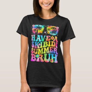 Camiseta Tenham Escolas Engraçadas De Bruh No Verão Da Skib