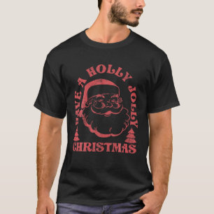 Camiseta Tenham Um Papai noel Feliz De Natal De Natal Engra