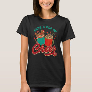 Camiseta Tenham uma taça de Papais noeis de colheita de Cam