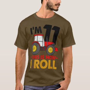 Camiseta Tenho 11 anos É assim que eu faço o Aniversário do