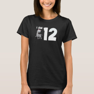 Camiseta Tenho 12 Zebra De 12 Anos
