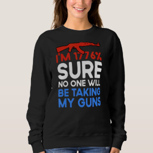 Camiseta Tenho 1776 Certeza de que ninguém está pegando a n