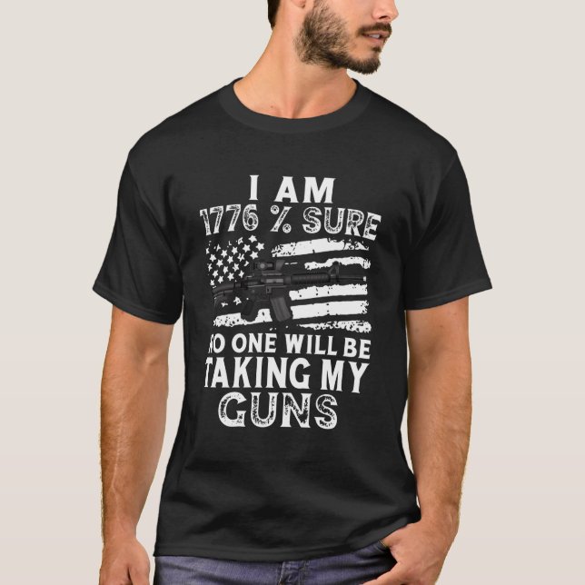 Camiseta Tenho 1776 Certeza Que Ninguém Vai Tomar A Bandeir (Frente)