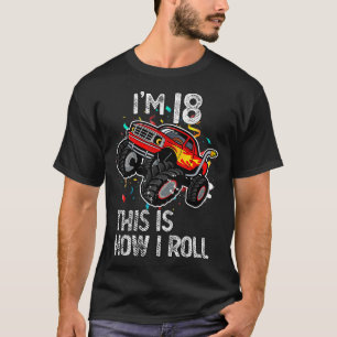 Camiseta Tenho 18 anos, é assim que eu faço o 18º Monstro d