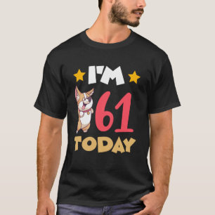 Camiseta Tenho 61 anos hoje