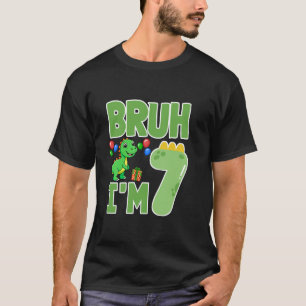 Camiseta Tenho 7 anos Meninas 7 de Aniversário de 7 anos