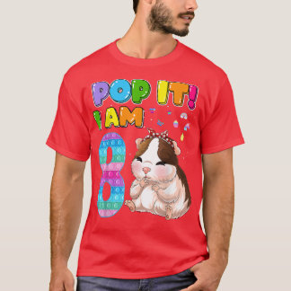 Camiseta Tenho 8 anos, 8 anos, dia de aniversário, Pop das