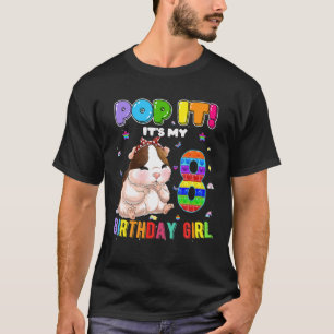 Camiseta Tenho 8 anos, 8 anos, dia de aniversário, Pop de