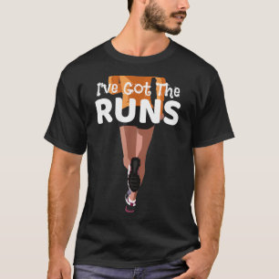 Camiseta Tenho a Design de Correntes Engraçadas para Correr