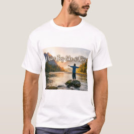 Camiseta Tenho Alegria Como um Rio