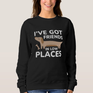 Camiseta Tenho Amigos Em Lugares Baixos