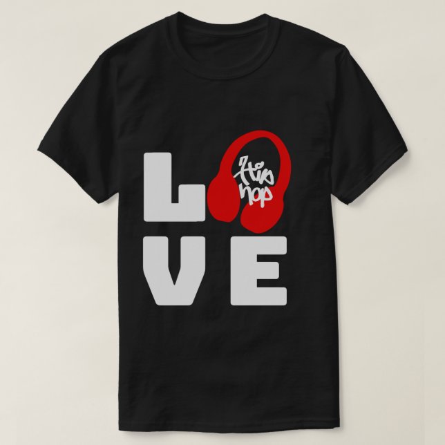 Camiseta Tenho amor alotta por Hiphop (Frente do Design)