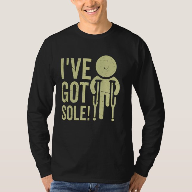Camiseta Tenho amputado só o pé (Frente)