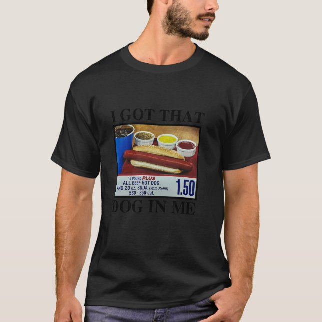 Camiseta Tenho Aquele Cachorro Em Mim Combo Engraçado De Cã (Frente)