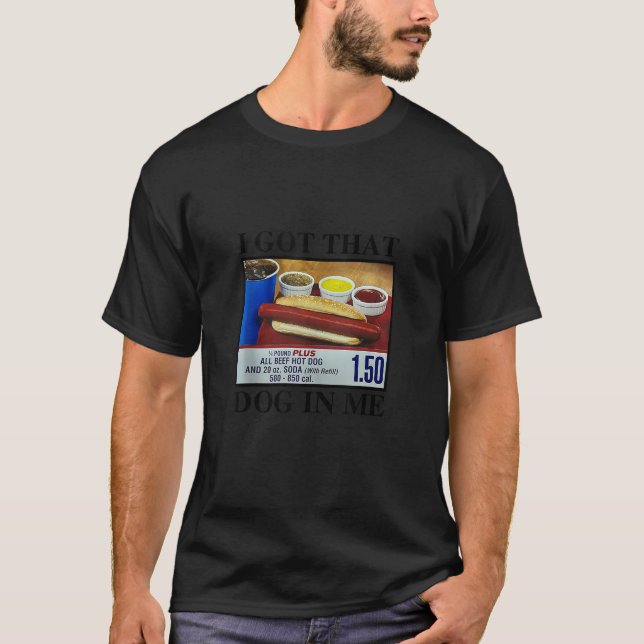 Camiseta Tenho Aquele Cachorro Em Mim Combo Engraçado De Cã (Frente)