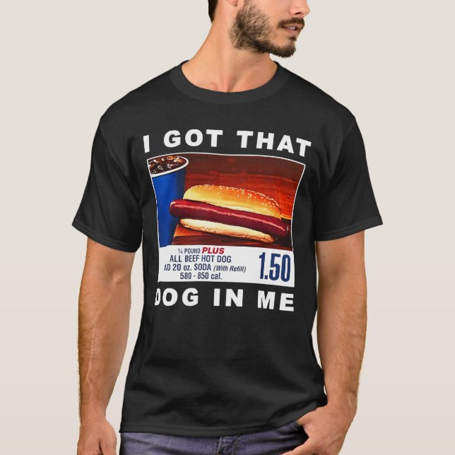 Camiseta Tenho Aquele Cachorro Em Mim, Engraçado Combo De C (Frente)