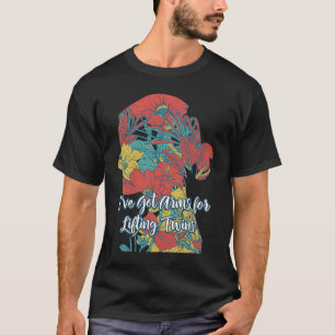 Camiseta Tenho armas para levante gêmeos Mãe Mãe Nova Mãe