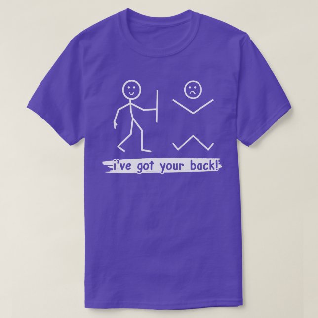 Camiseta Tenho As Costas (Frente do Design)