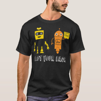 Camiseta Tenho As Costas, Engraçado Melhor Amigo.