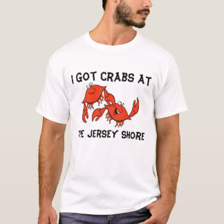 Camiseta Tenho Caranguejos Na Costa De Jersey