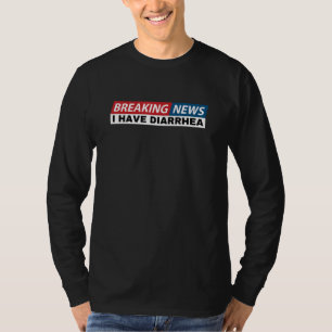 Camiseta Tenho Diarreia Piada Engraçada Humor Poo