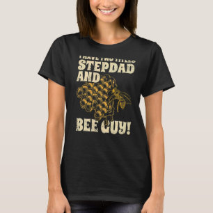 Camiseta Tenho Dois Título Stepdad E Beekepe Cara