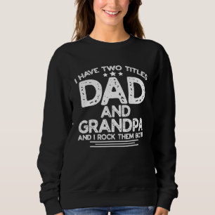 Camiseta Tenho Dois Títulos De Pai E Vovô.