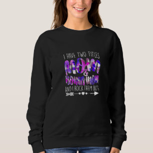 Camiseta Tenho Dois Títulos Mãe e Bonus Mãe Mamãe Lady Fema