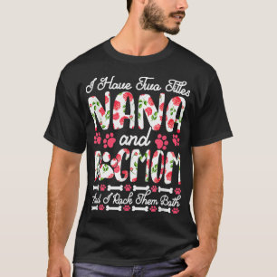 Camiseta Tenho Dois Títulos, Nana E Cachorro Mãe, Eu Arroto