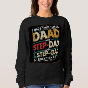 Camiseta Tenho dois títulos Pai e Padrasto
