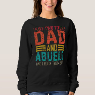 Camiseta Tenho Dois Títulos Pai E Pai Abuelo E Abuelo