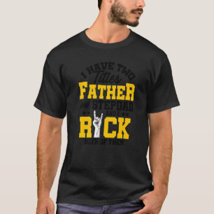 Camiseta Tenho Dois Títulos Pai E Stepdad E Eu...