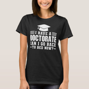 Camiseta Tenho Doutorado Posso Fazer Doutorado.