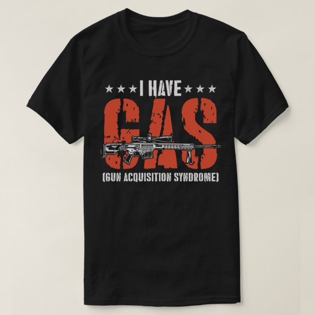 Camiseta Tenho GAS (Frente do Design)