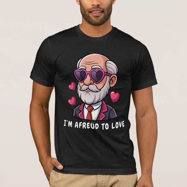 Camiseta Tenho medo de amar (Frente)