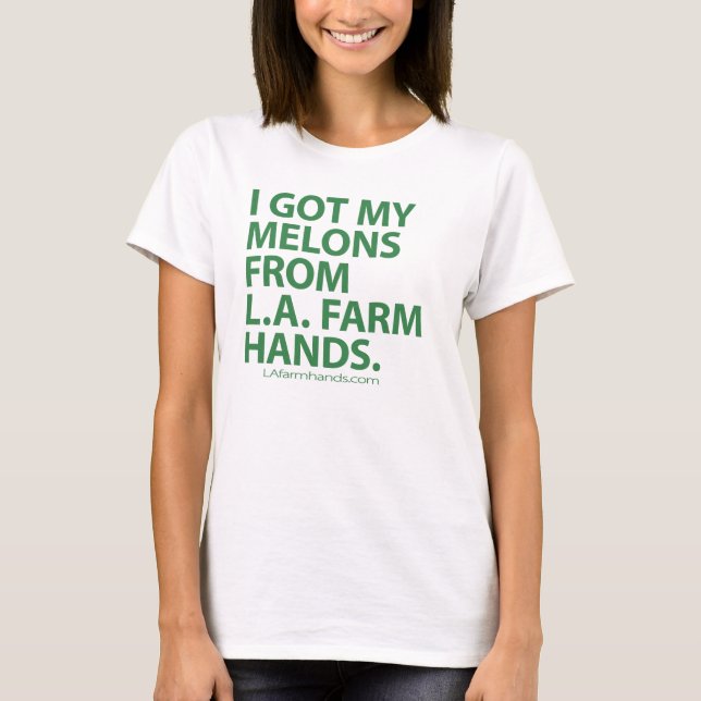 Camiseta tenho meus melões (Frente)