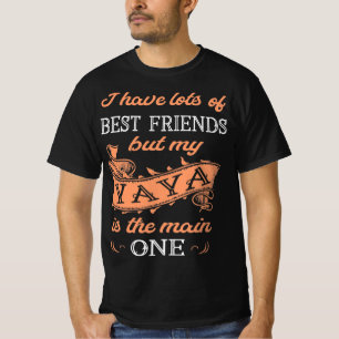 Camiseta Tenho Muitos Amigos, Yaya É O Principal