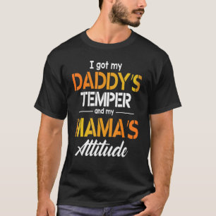 Camiseta Tenho o meu Pai e a minha mãe.