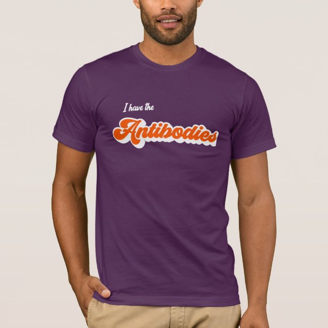 Camiseta Tenho os Anticorpos (Frente)