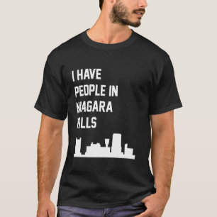 Camiseta Tenho Pessoas em Niagara Falls Nova York